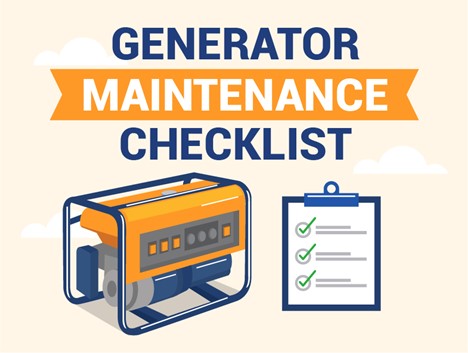 Annual Generator Maintenance Checklist - ats-generator