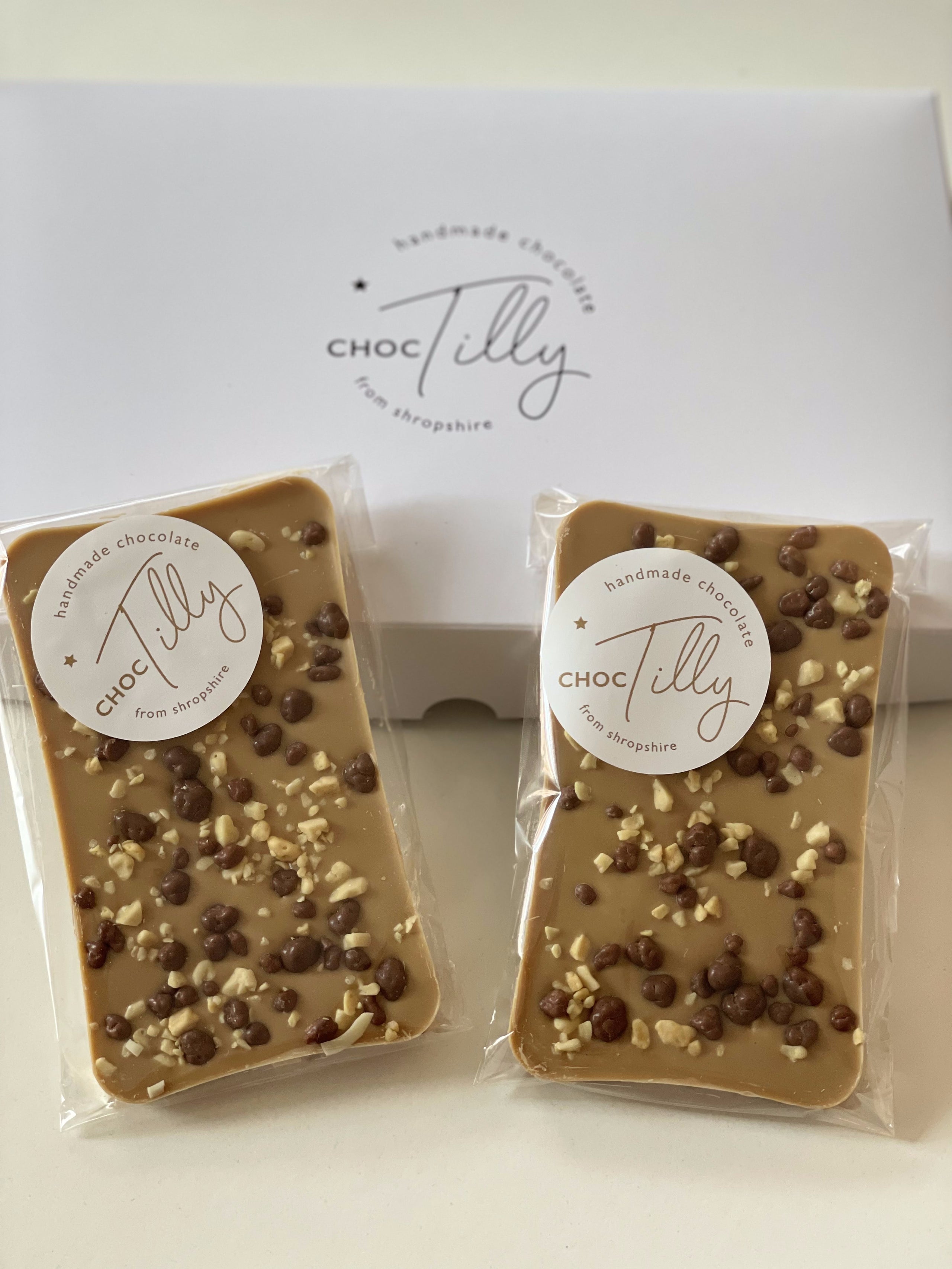 Caramel Crunch Chocolate Bar | Buy Caramel Chocolate Bar UK | ChocTilly