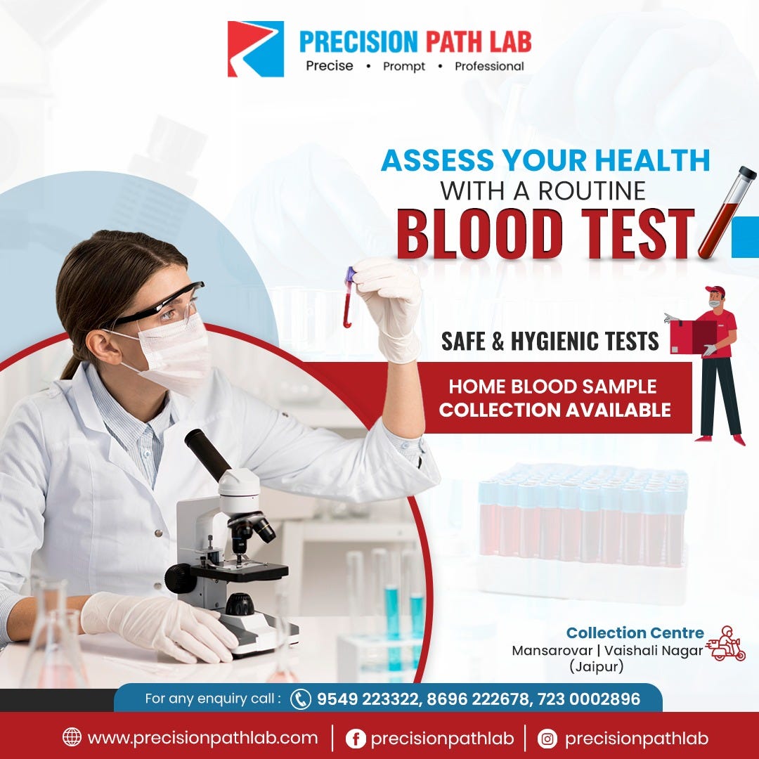 Exploring the Range of Blood Tests Available at Jaipur Path Labs | by Precisionpathlab | Sep, 2023 | Medium