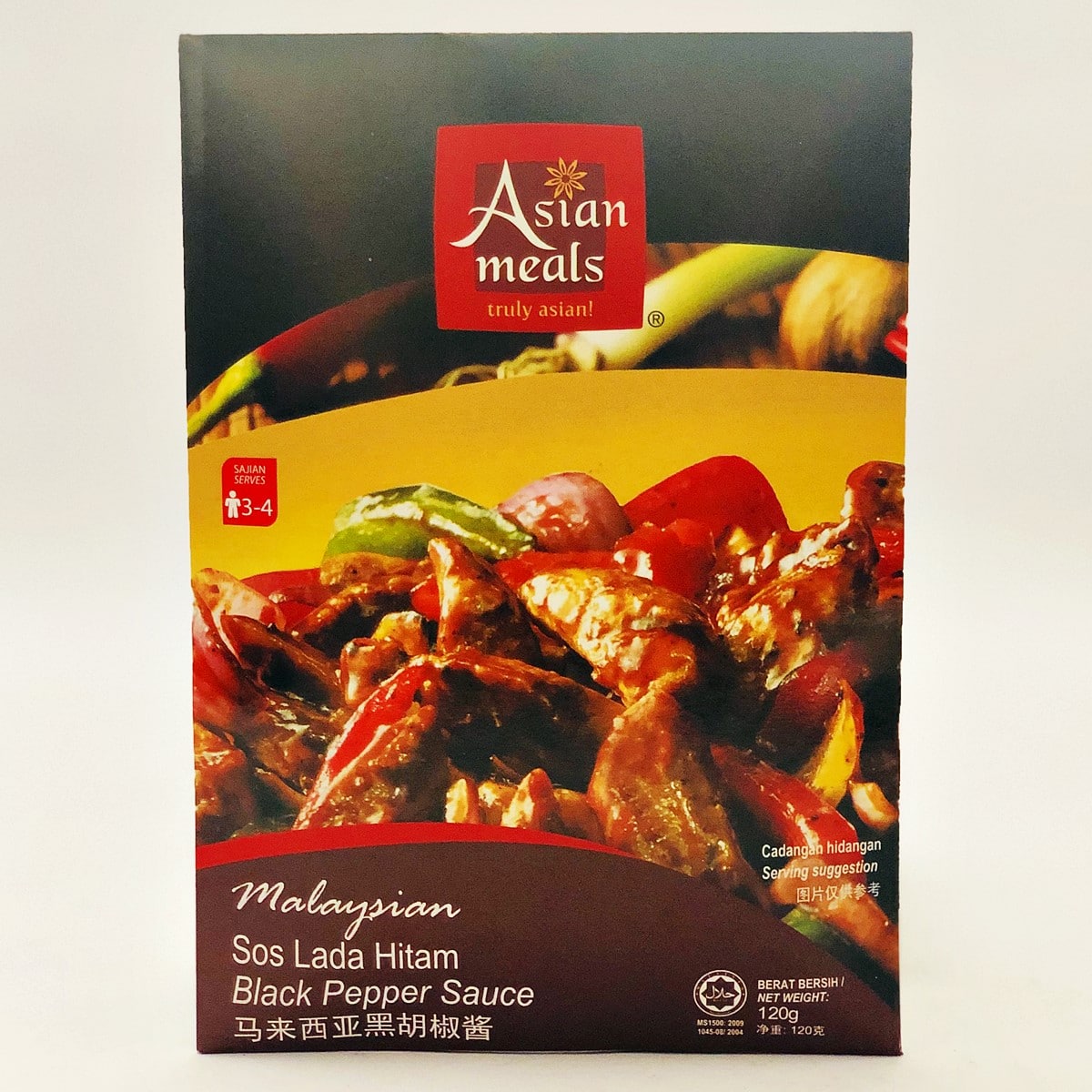 AsianMeals® Black Pepper sauce 120gm | AsianMeals