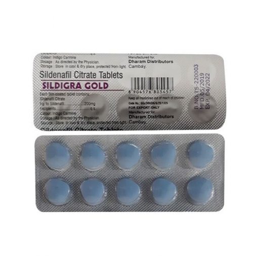 Sildigra Gold 200 Mg: Potent Solution for Enhanced Sexual Performance