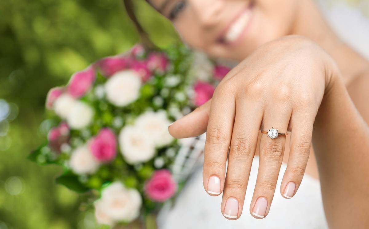 A Sparkling Statement in Petite Form: The Beauty of Solitaire Engagement Ring | Forever Moissanite