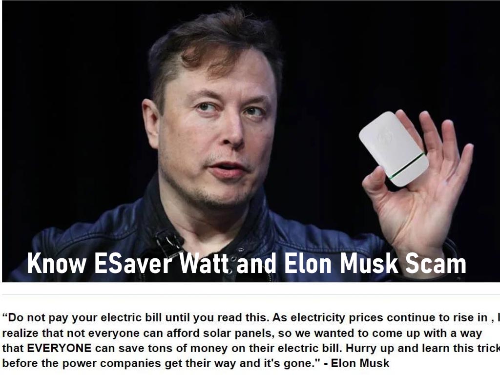 Exposed ESaver Watt Reviews consumer reports & Elon Musk scam