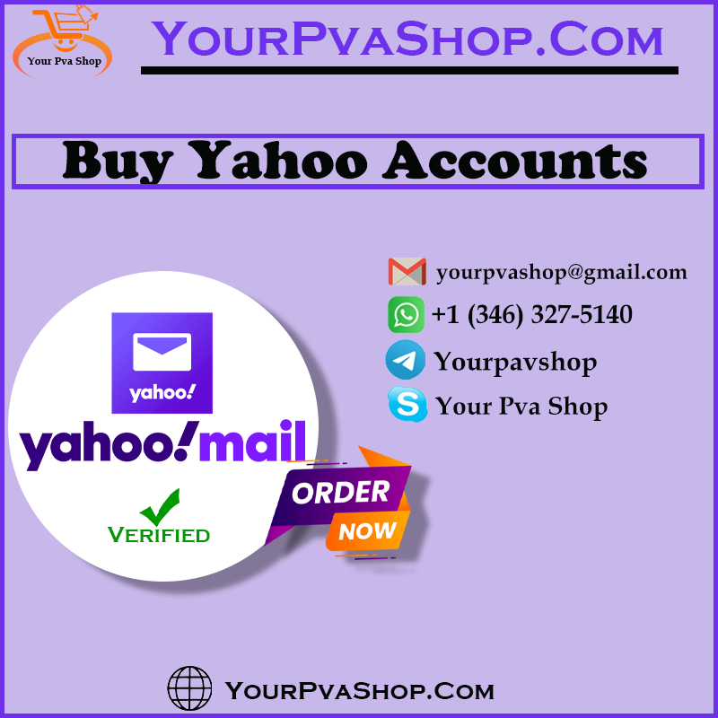 Buy Yahoo Accounts. We Sale USA, UK And UA Country Account