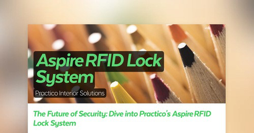 Aspire RFID Lock System | Smore Newsletters