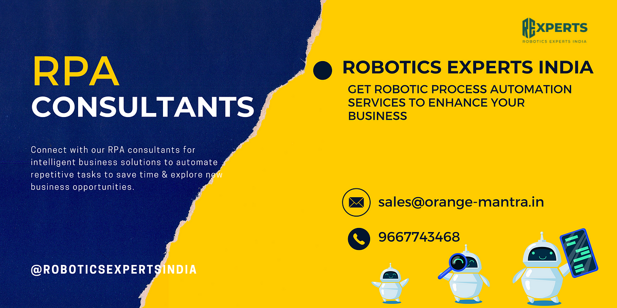 Looking for RPA consulting services company in 2023 | by Roboticsexpertsindia | Oct, 2023 | Medium