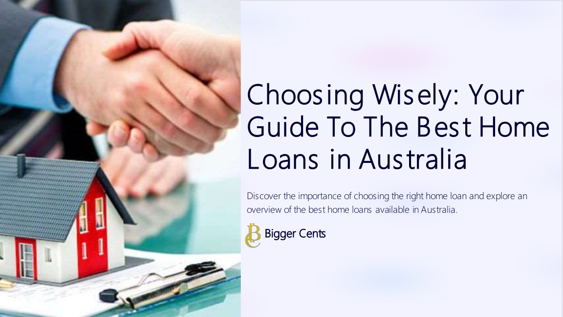 Guide To The Best Home Loan in Australia