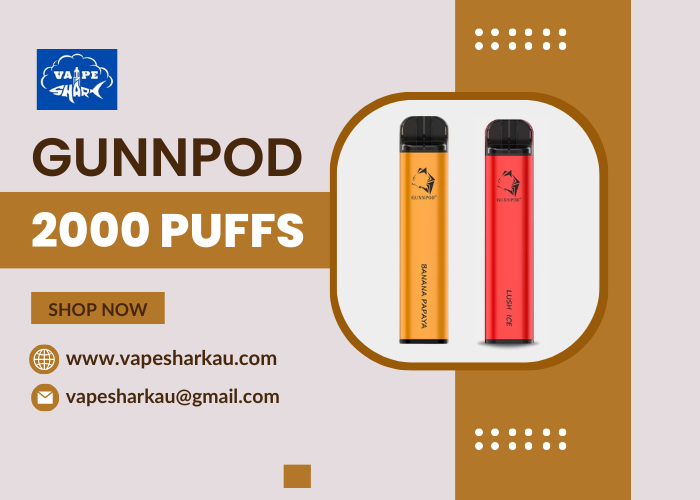 Gunnpod 2000 Puffs: Your Ultimate Vaping Experience - Write on Wall "Global Community of writers"