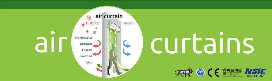Buy Air Curtains for Commercial Area & Warehouse | India's Largest Supplier