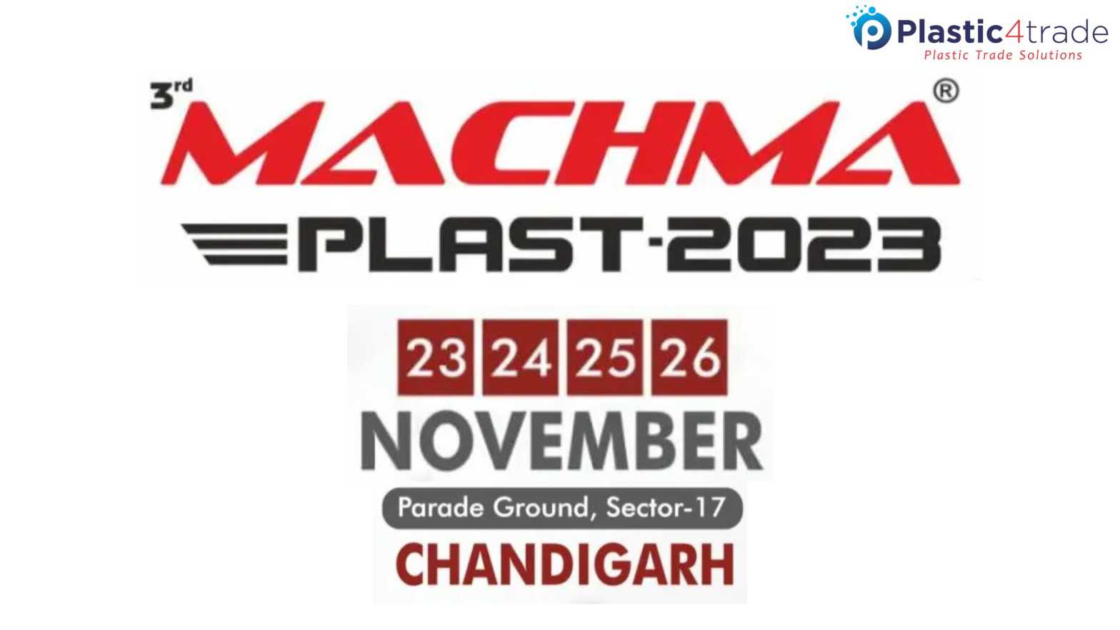 Machma Plastic and Technology Exhibition 2023 in Chandigarh India