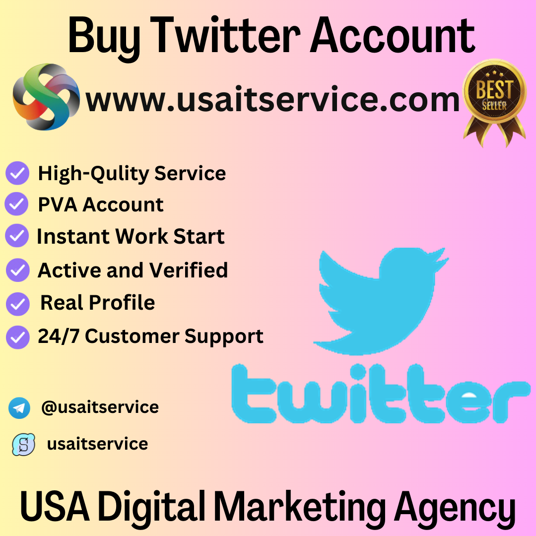 Buy Twitter Account - 100% Real & Active