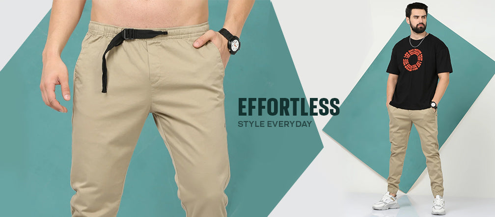Casual and Cool!! Sort Your Everyday Style with Cotton Joggers – Badmaash