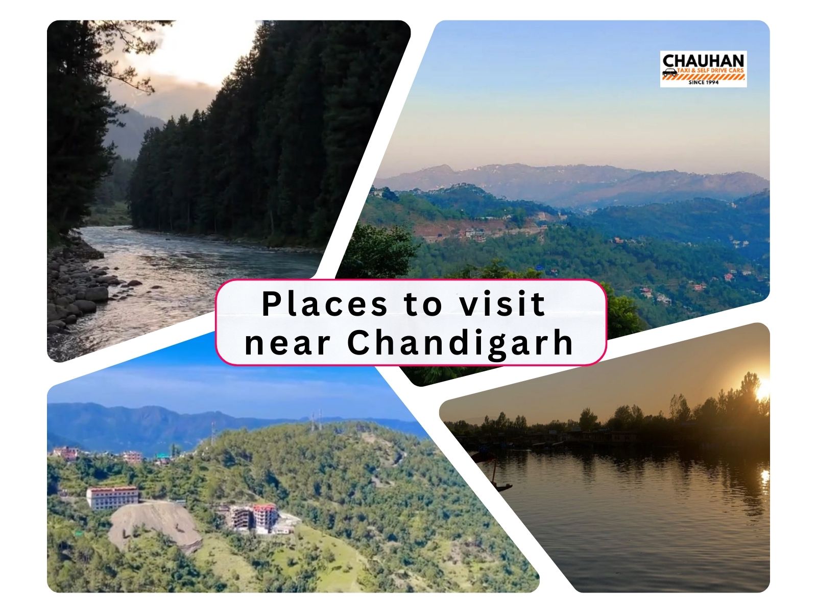 Top Places to Visit Near Chandigarh - ChauhanTaxi