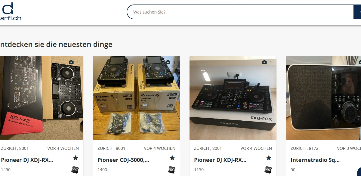 darfi.ch AG: Verkaufen Sie gebrauchte Elektronik online: Verwandeln Sie Ihr altes Gerät in Bargeld