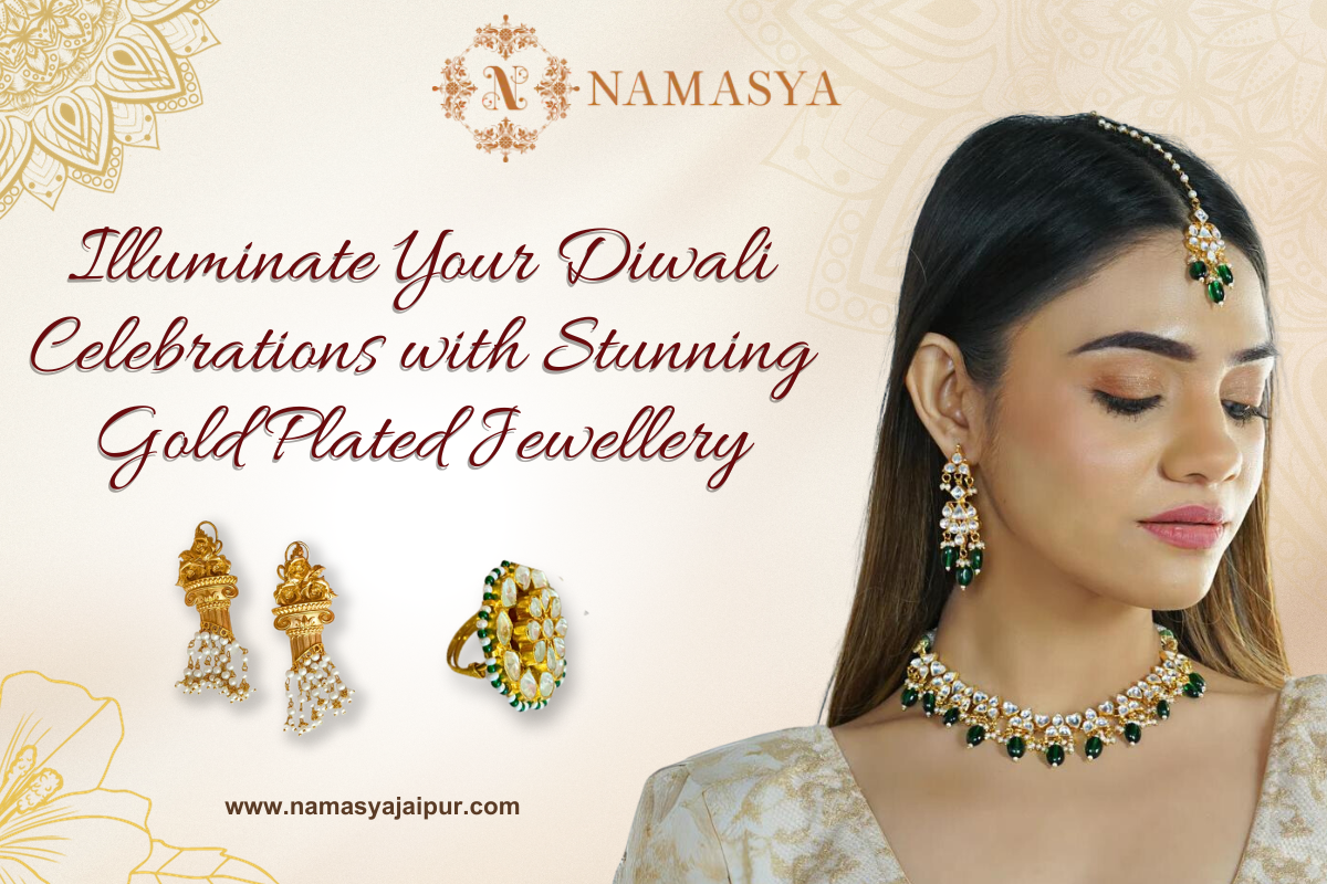 Illuminate Your Diwali Celebrations with Stunning Gold Plated Jewellery