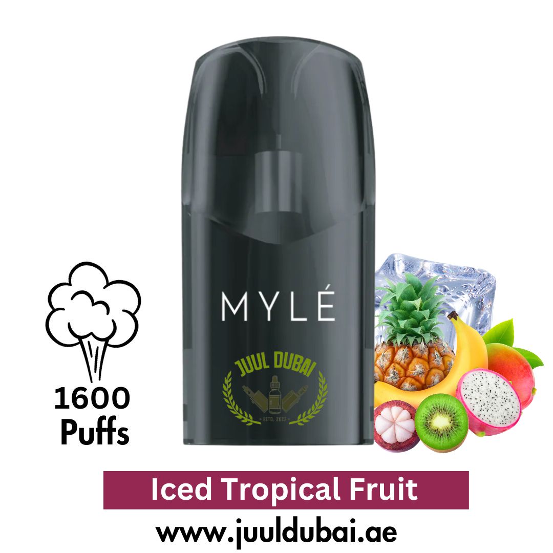 Iced Tropical Fruit Myle V5 Pods | Myle Meta Pod - Juul Dubai