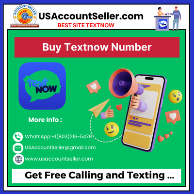 Buy Verified Textnow Accounts - US Account Seller
