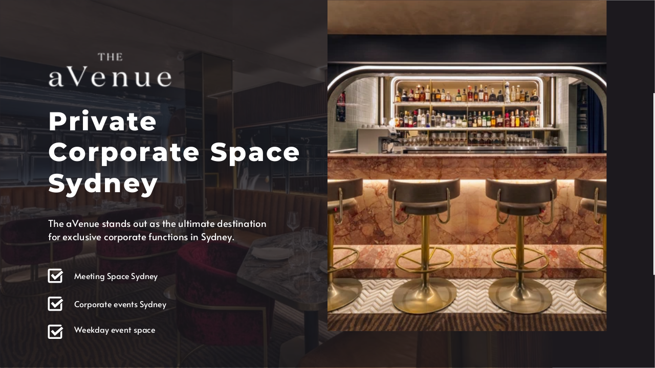 Private Corporate Space Sydney - The aVenue