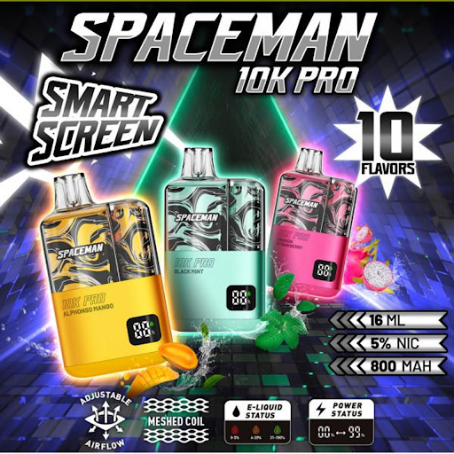 Spaceman 10K Pro Disposable – A Revolutionary Vaping Experience
