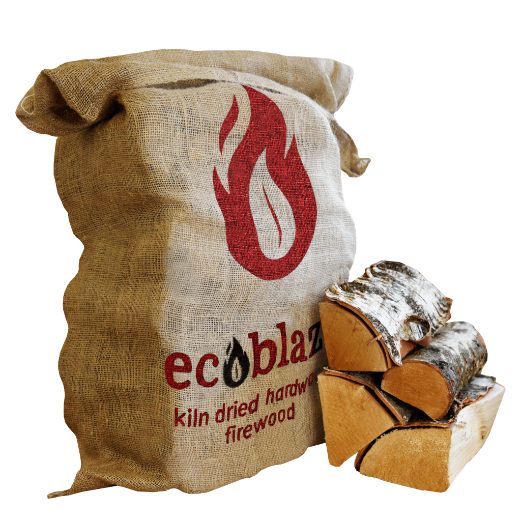 Bagged Kiln Dried Hardwood Birch Firewood - FREE Delivery