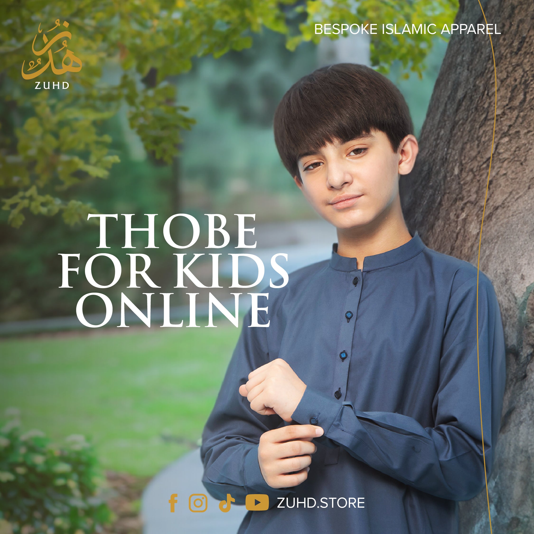 Trend Alert: Premium Thobe for Kids That Combine Style and Comfort  – Zuhd.store