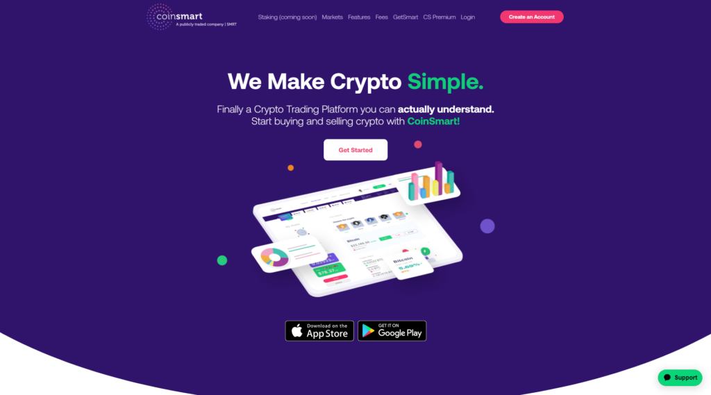 CoinSmart Login – Canada’s Most Trusted Crypto Trading Platform