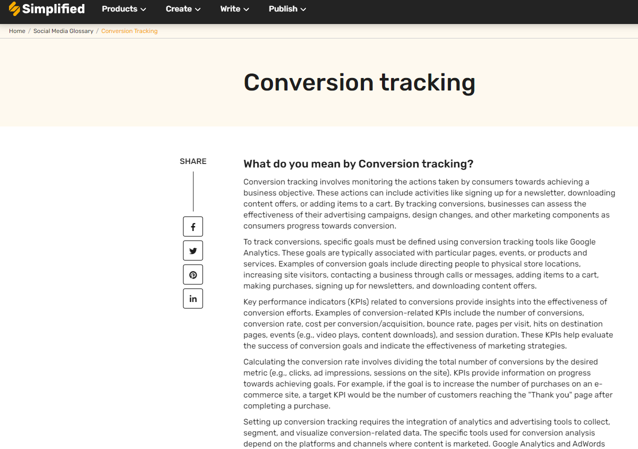 Conversion tracking Cover Image