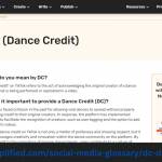 dance credit social media Profile Picture