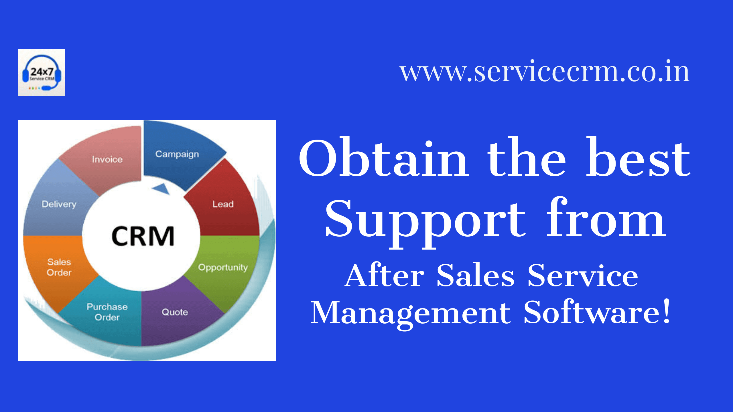 After Sales Customer Service Management Software Service CRM