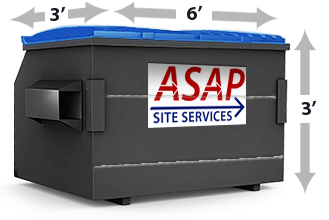 Commercial Front Load Dumpster Rentals | Business Dumpster Rental Service