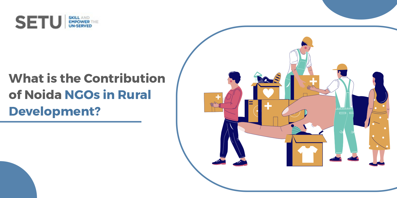 What is the Contribution of Noida NGOs in Rural Development?