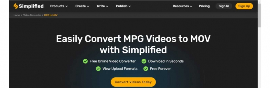 convert mpg mov Cover Image