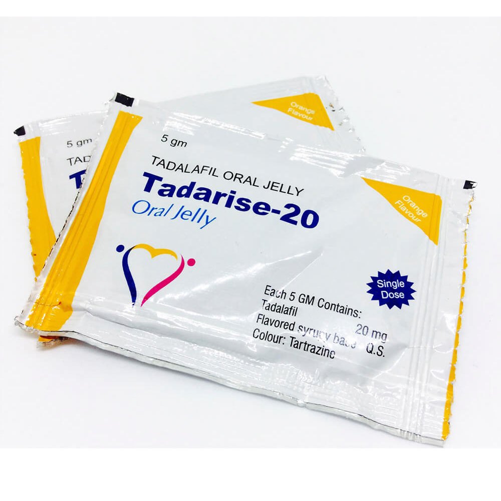 Tadarise (Tadalafil) Oral Jelly 20mg | Get At A Discountable Price