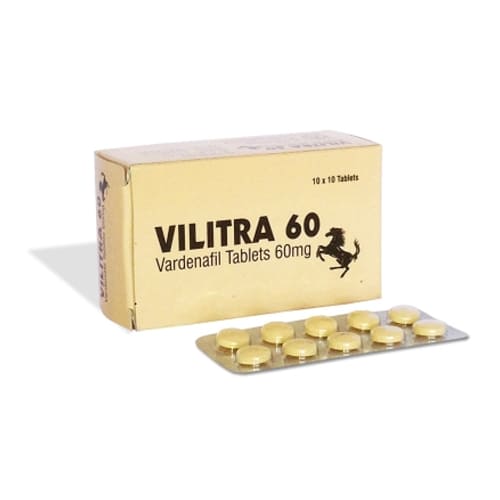 Vilitra 60 Mg ( Vardenafil )| It's Side Effects and Dosage