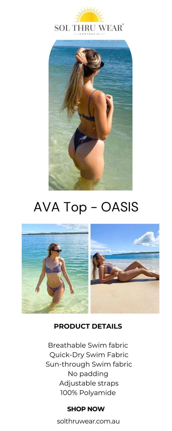 AVA Top - OASIS Sun Through Bikini Top | Sol Thru Wear - JustPaste.it