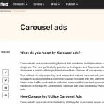Carousel ads Profile Picture