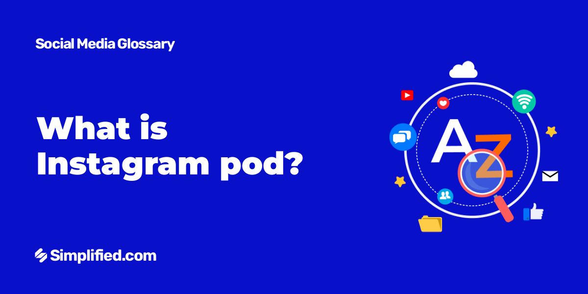 How does an Instagram pod function?