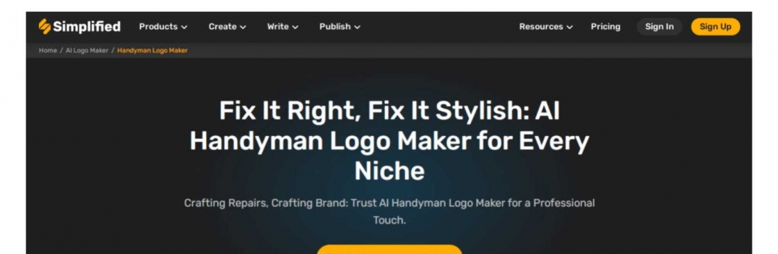 AI Handyman Logo Maker Cover Image