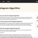 instagram algorithm meaning Profile Picture