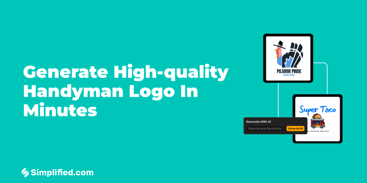 Handy by Design: AI Handyman Logo Maker Online