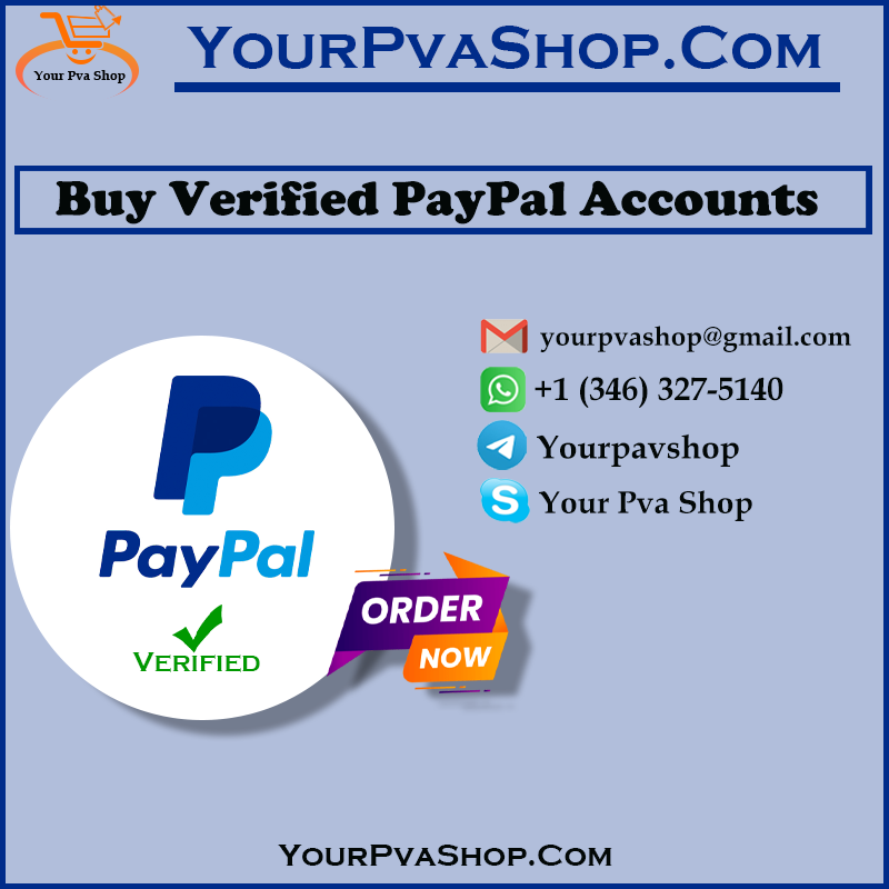 Buy Verified PayPal Accounts - Fully USA SSN And Bank Verify
