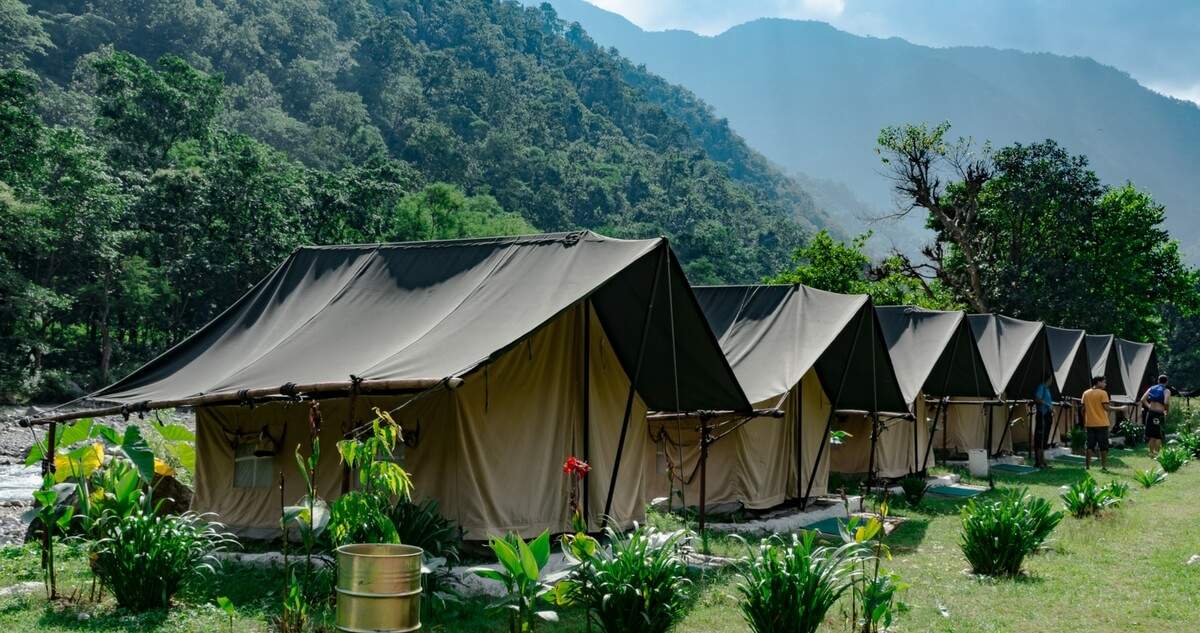 Experience Unique Riverside Camping In Rishikesh