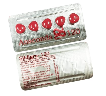 Sildigra 120 Mg Tablets: Enhanced Erections (Anaconda)