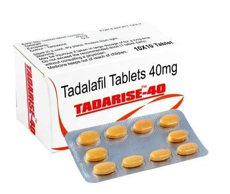 Tadarise 40 mg | Get Generic Tadalafil Max Dosage To Treat ED