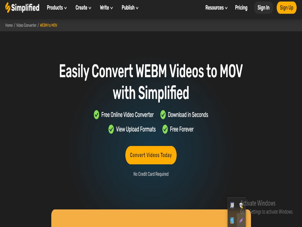 convert webm mov Cover Image