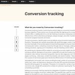 Conversion tracking Profile Picture