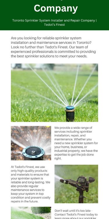 Pin on Sprinkler System Installer and Repair Company