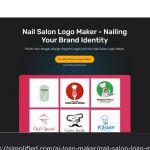 AI Nail Salon Logo Maker Profile Picture
