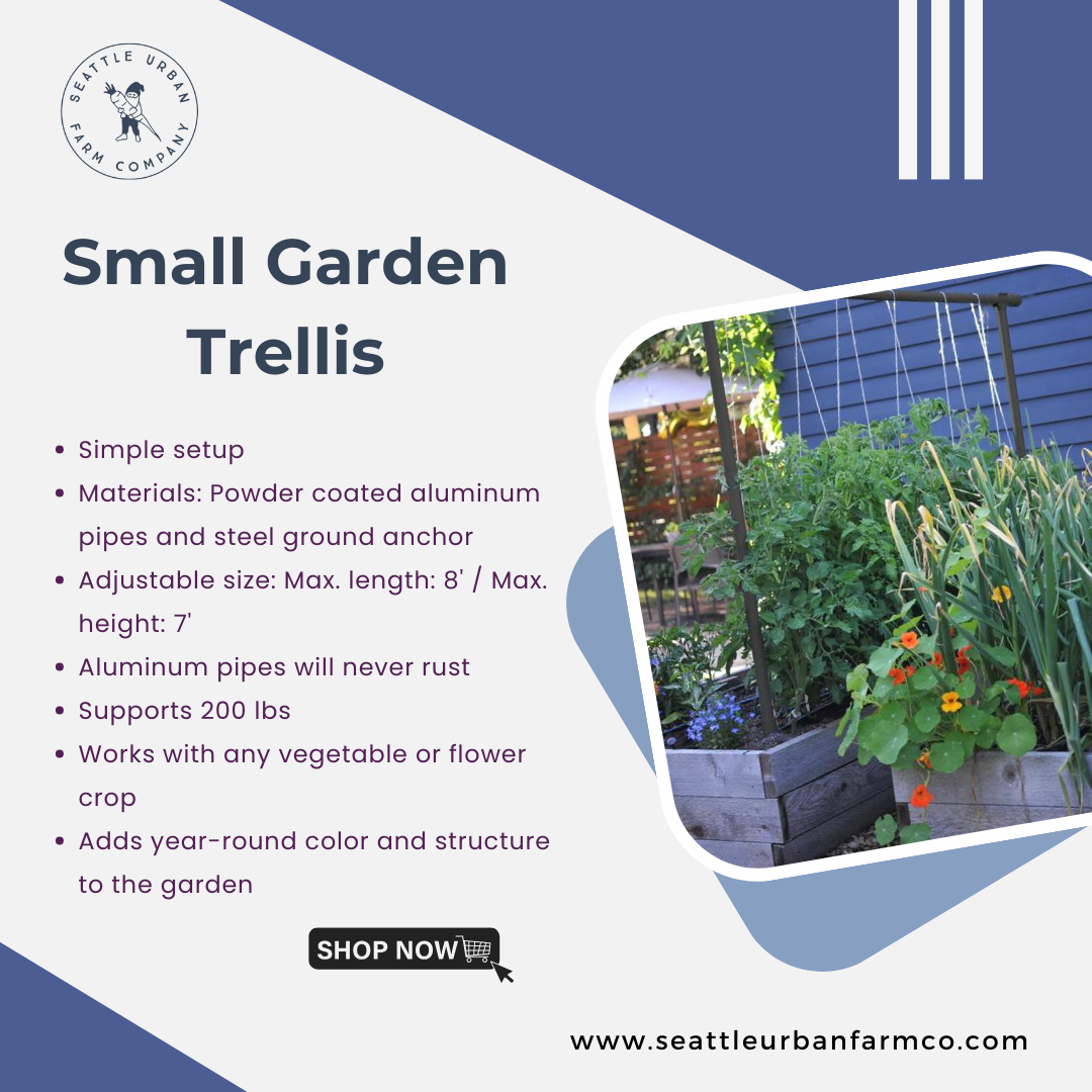 Elevate Your Garden Game with Seattle Urban Farm Company’s Exquisite Small Garden Trellis Collection | by Seattle Urban Farm Company | Dec, 2023 | Medium