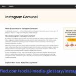 carousel meaning instagram Profile Picture